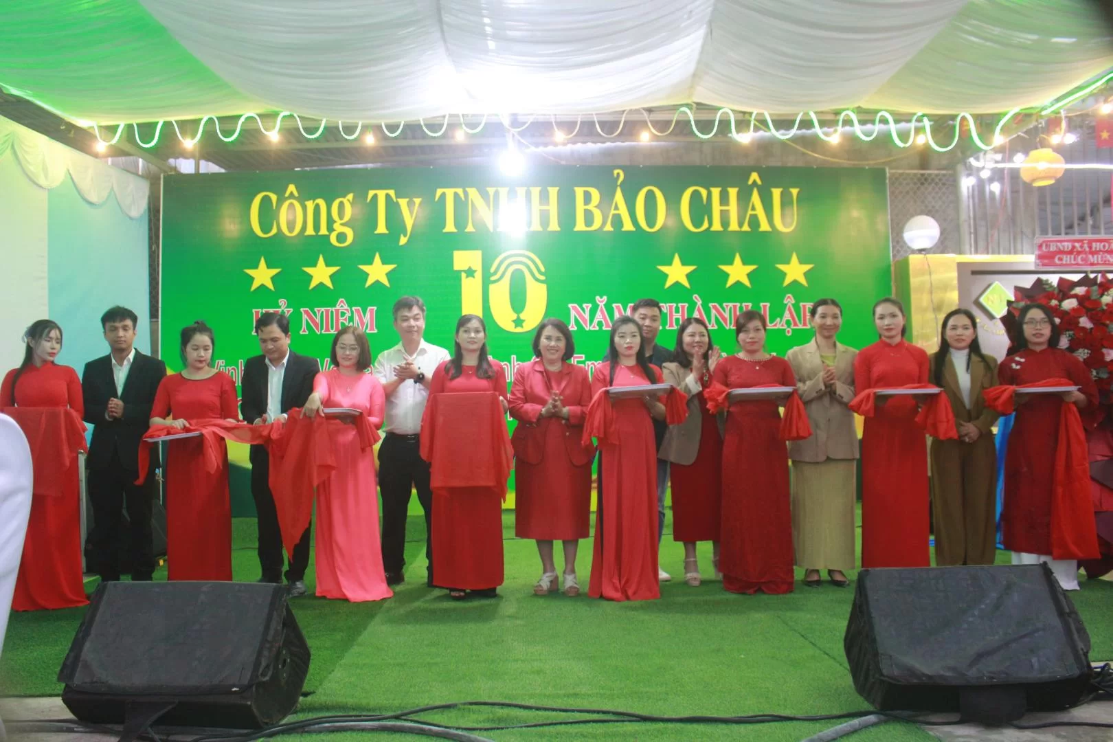 khánh thành nhà máy xử lý nước biogas tại trang trại chăn nuôi của Công ty Bảo Châu Hoài Ân