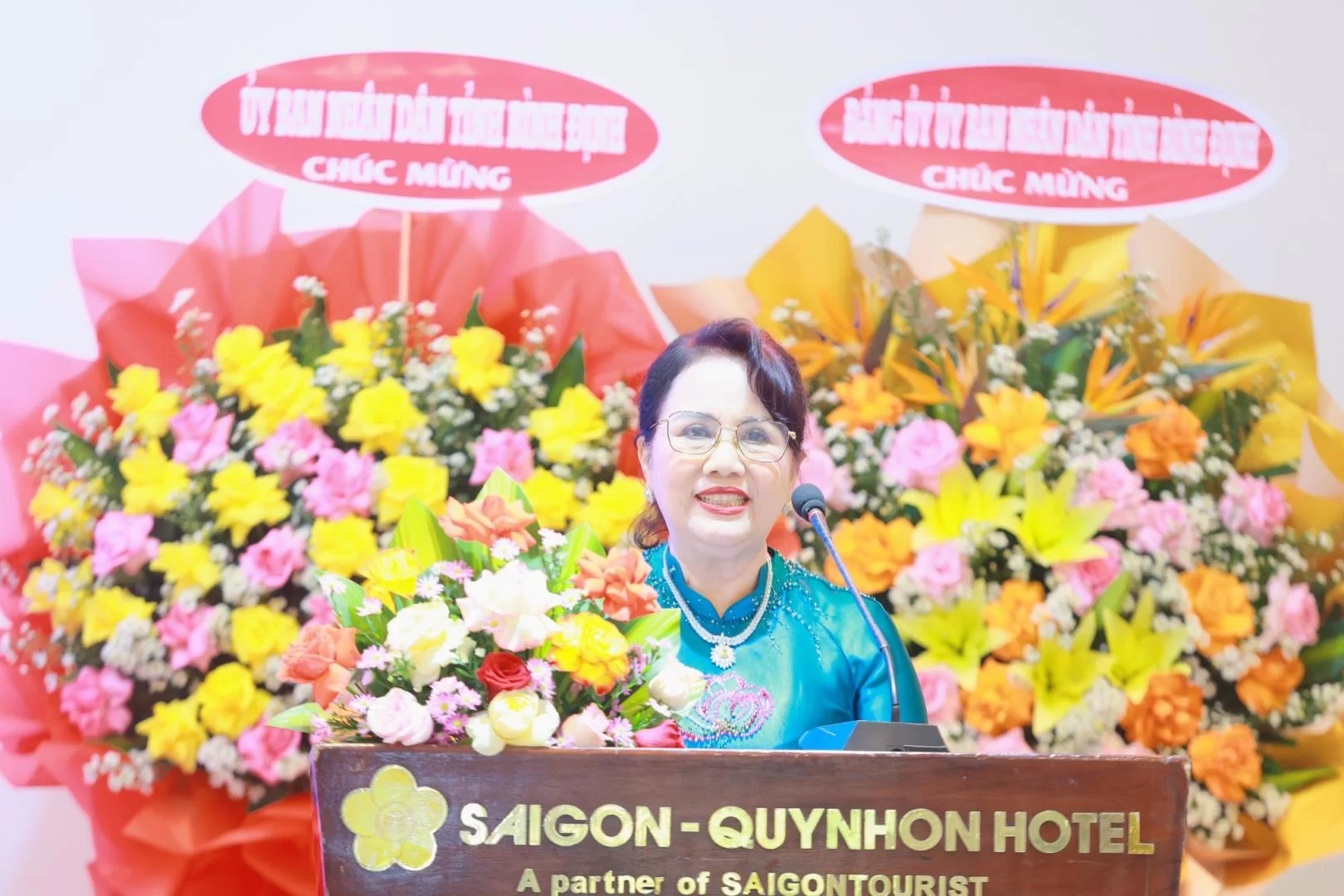 bà Đồng Thị Ánh – Chủ tịch Hội Nữ Doanh nhân tỉnh Gia Lai